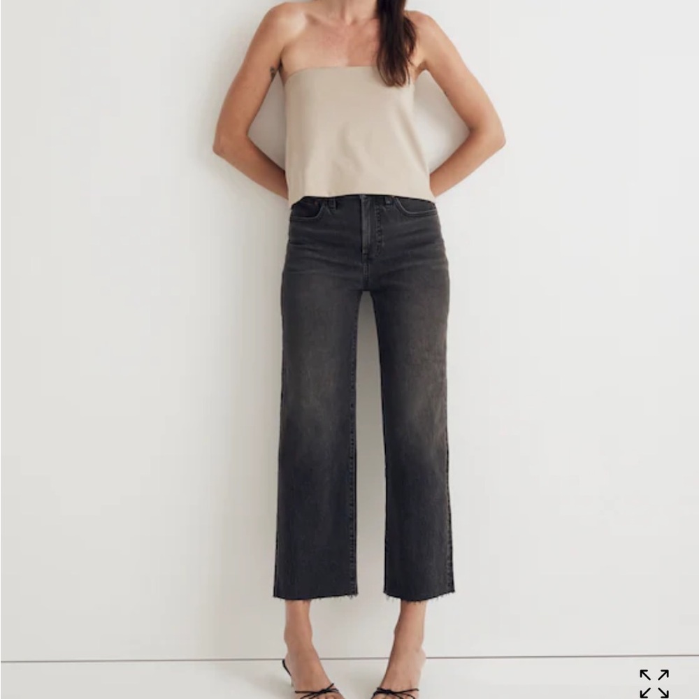 Madewell The Tall Perfect Vintage Wide-Leg Crop Jean